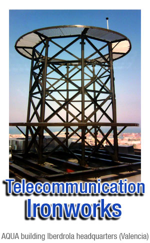 Ironworks-telecommunications (AQUA building Iberdrola headquarters Valencia)